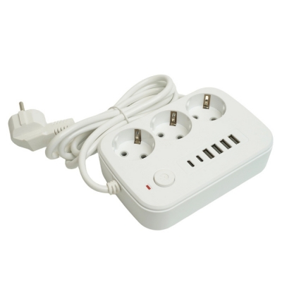 Розеточные блоки, удлинители Home 49972