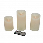 Световая фигура  ULD-F065 WW RC CANDLE SET3 