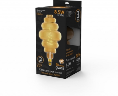 Лампочка светодиодная филаментная  161802105