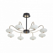 Потолочная люстра  273908/8 BK/GD 