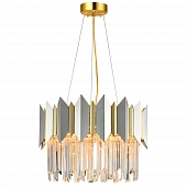 Подвесная люстра Queen QUEEN 79006/6C BRASS SILVER 