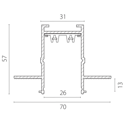Шинопровод Teta Pro 505236