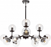 Потолочная люстра Zodiak LDP 160-12 BK+PR 