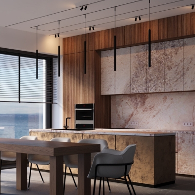 Трековый светильник Focus Led TR176-1-5WTW-M-B