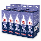 Лампочка светодиодная NORMA LED-CW37-9W/6500K/E14/FR/NR SET10 