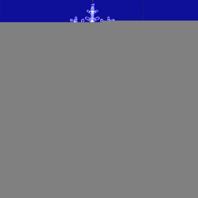 Гирлянда  ULD-E1503-072/DTA BLUE IP20 SNOWFLAKES-3