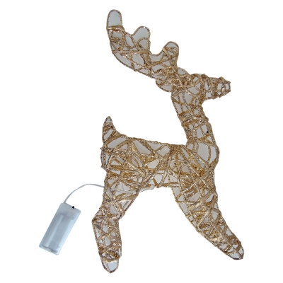Световая фигура  ULD-M2430-030/STB/3AA WARM WHITE IP20 GOLDEN DEER