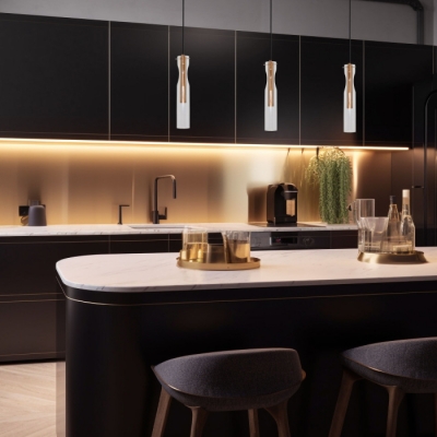 Подвесной светильник Swan 50253/1 LED латунь