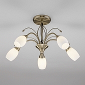 Потолочная люстра Ginevra 30280/5 античная бронза 