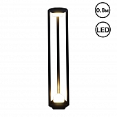 Наземный светильник  09987-0.7-001JH 0.8M LED2X6W BK RLOS 