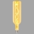 Лампочка светодиодная филаментная Soho LED-SF21-5W/SOHO/E27/CW GOLDEN GLS77GO
