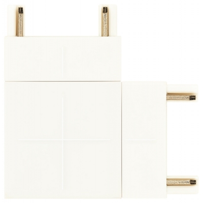 Коннектор угловой  TRM-S5-CC WH