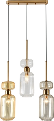 Подвесной светильник Gloss 1141/3S BG/CL/AM
