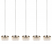 Подвесной светильник Diamond cut MD21020075-5B satin nickel 