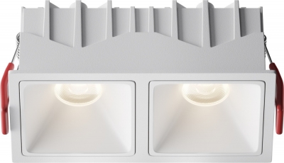 Точечный светильник Alfa LED DL043-02-10W4K-SQ-W-1