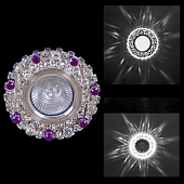 Точечный светильник  00755-9.0-001CN MR16+LED3W CL+PP 