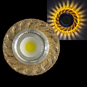 Точечный светильник  42203-9.0-001PL MR16+LED3W TEA 