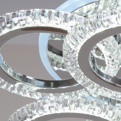 Потолочная люстра  09863-0.3-3+3 CR (RGB)