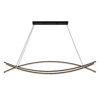 Подвесной светильник LED4U L8630-1200 BK