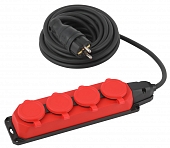 Розеточные блоки, удлинители  UK-4e-3x1,5-5m-IP44(KG) 