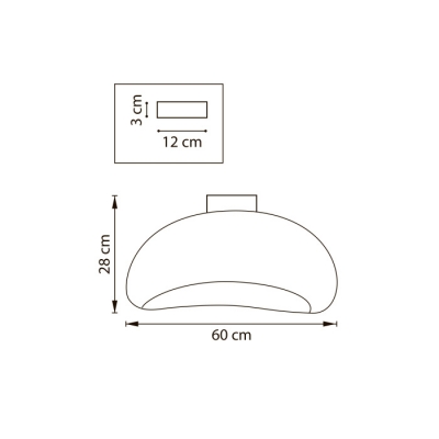 Настенно-потолочный светильник Sigma 611666