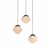 Подвесной светильник MD25030003 MD25030003-3A matt black/clear 