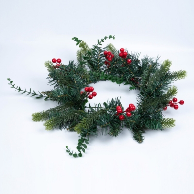 Световая фигура  ULD-T4040-020/SNA/3AA WARM WHITE IP20 WREATH