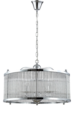 Подвесная люстра Tadeo TADEO SP6 D600 CHROME/TRANSPARENTE