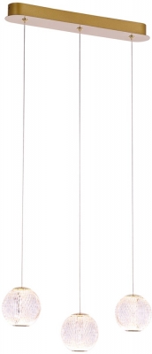 Подвесной светильник Elliot Diamante MD20001012-3B gold