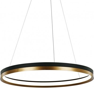 Подвесной светильник MD21001010 MD21001010-1B black/br.gold
