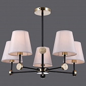 Потолочная люстра  IL0394-5CSQ-24 BK AB CASTOR 