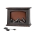Световая фигура  ULD-L2821-005/DNC/RED BLACK FIREPLACE