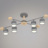 Потолочная люстра  78730-0.3-06 GX53 GREY+WOOD 