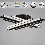 Потолочная люстра  67090-0.3-08 BK 