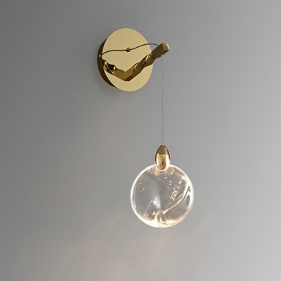 Бра Colvin MT9176-1WB titanium gold