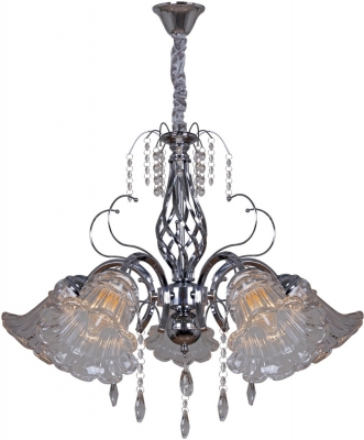 Подвесная люстра  02349-0.4-05 CR+CL