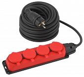 Розеточные блоки, удлинители  UK-4e-3x1,5-20m-IP44(KG) 