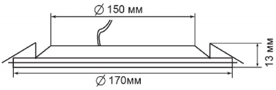 Точечный светильник  28498