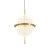 Подвесной светильник 8631P 8631P/C gold/clear