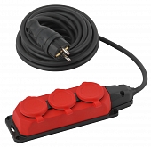 Розеточные блоки, удлинители  UK-3e-3x1,5-5m-IP44(KG) 