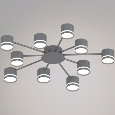 Потолочная люстра  06730-0.3-10 GX53 GREY