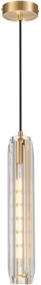Подвесной светильник Gibson 6133-1 BR CL