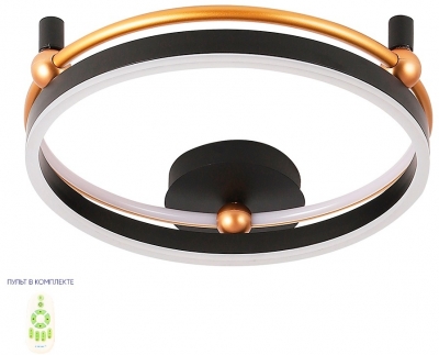 Потолочный светильник Fernando FERNANDO PL48W LED BLACK/GOLD