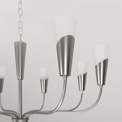 Подвесная люстра Rhyton 60167/8 никель