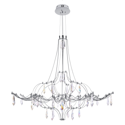 Подвесная люстра Mira 10588/800 Silver Asfour