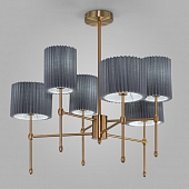 Потолочная люстра Notturno 60162/6 латунь 
