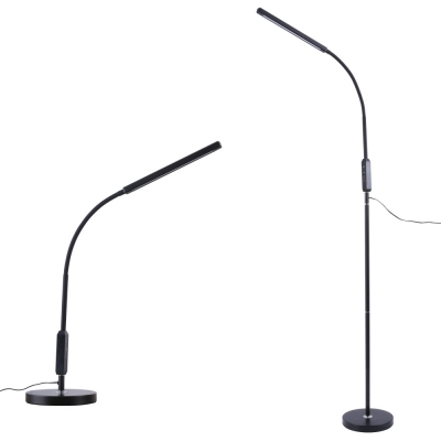 Торшер  ULM-T619 10W/3000-6500K/DIM BLACK