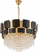 Подвесная люстра Molina LDP 7045-600 BK+GD 