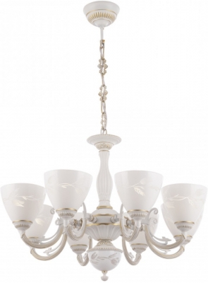 Подвесная люстра AM343659 343659/8 WT+G