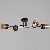 Подвесная люстра  48460-0.3-04 BK+COPPER 